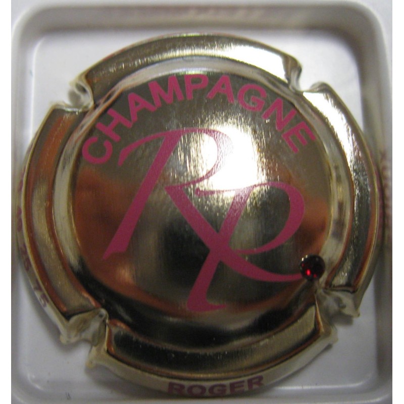 PRIOUX ROGER STRASSEE PLAQUEE OR