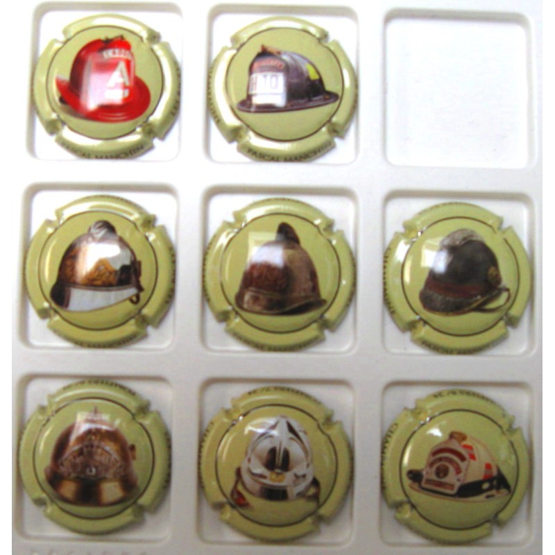 MANCHIN PASCAL CASQUES DE POMPIERS