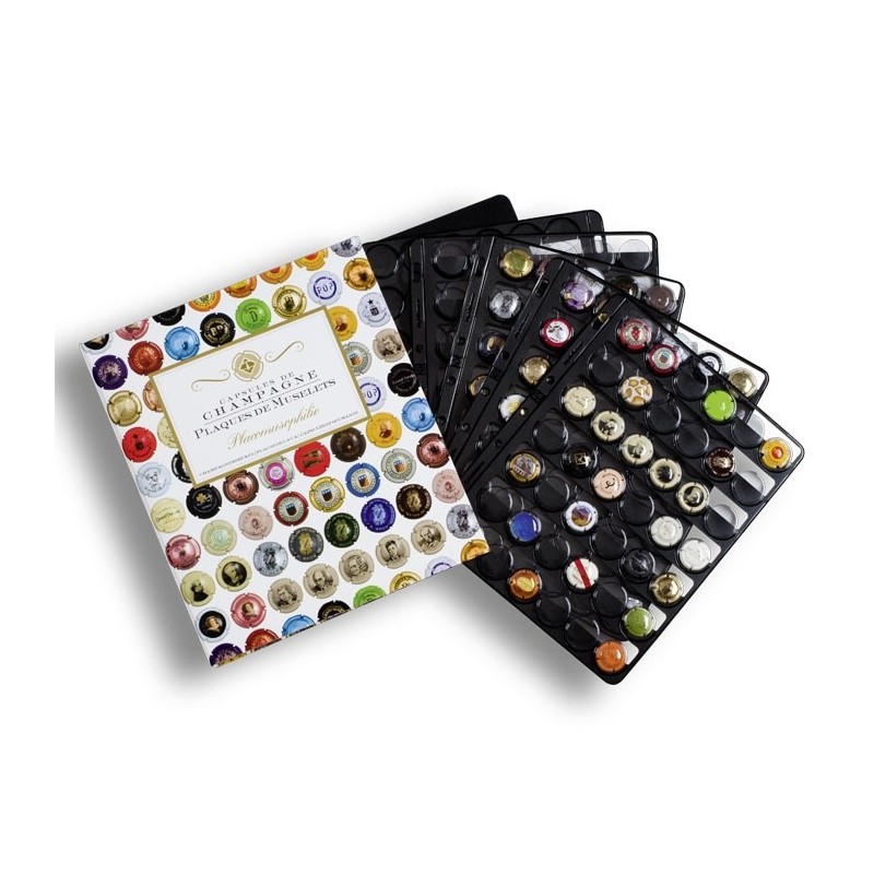 LEUCHTTURM ALBUM CHAMP 42 AVEC 5 FEUILLES