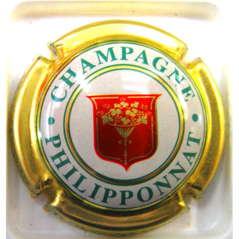 PHILIPPONAT N°34 ECUSSON ROUGE ET OR