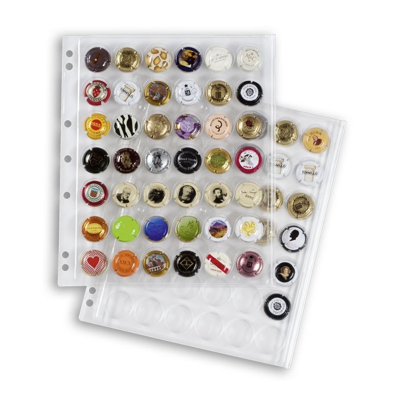 LEUCHTTURM ALBUM GRANDE CHAMP FEUILLES ENCAP SUPPLEMENTAIRES