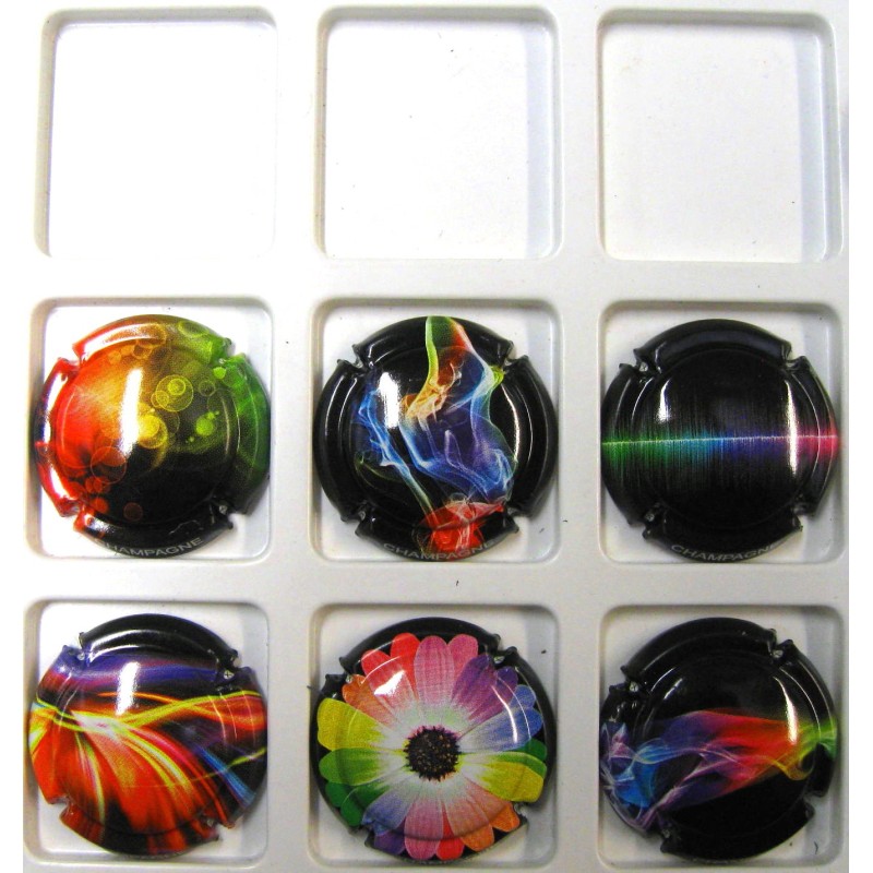 GENERIQUES ARC EN CIEL FOND NOIR OFFERTE POUR TOUTE COMMANDE