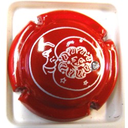 GENERIQUE LUNE ET SOLEIL ROUGE ET ARGENT