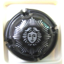 LAURENT-PERRIER N°62 NOIR ET METAL 32 MM