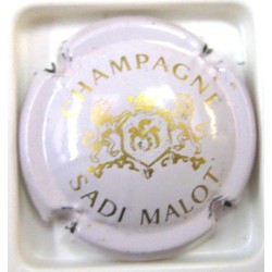 MALOT SADI N°05 BLANC ET OR
