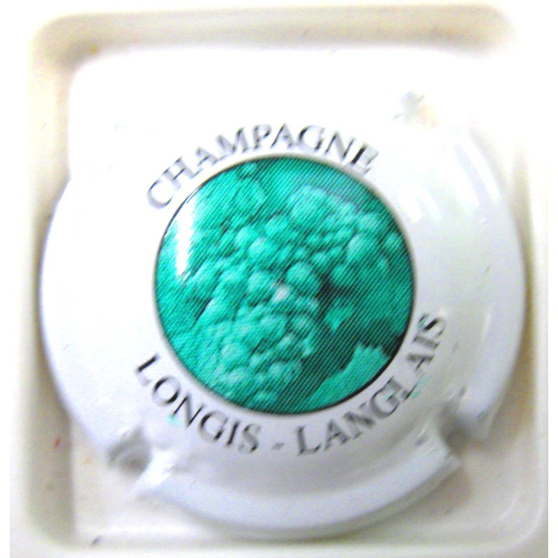 LONGIS-LANGLAIS N°02 BLANC CENTRE VERT FONCE