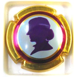 JARDIN RENE N°19 OR ET VIOLET FONCE