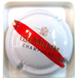 MUMM G.H. CORDON ROUGE FOND BLANC DIAM. 32 MM.