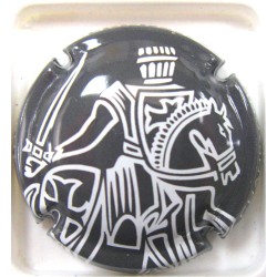 TAITTINGER CAVALIER GRIS ET BLANC