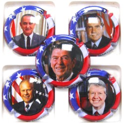 MARTIN MICHEL PRESIDENTS AMERICAINS N°36/40