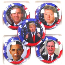 MARTIN MICHEL PRESIDENTS AMERICAINS N°41/45