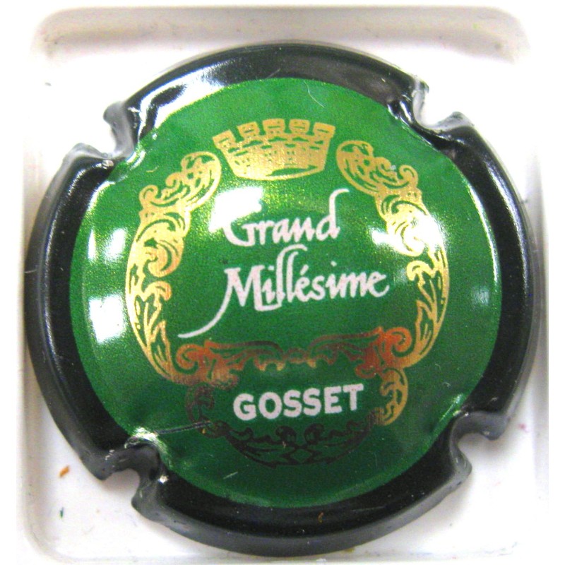 GOSSET N°32 VERT ET OR
