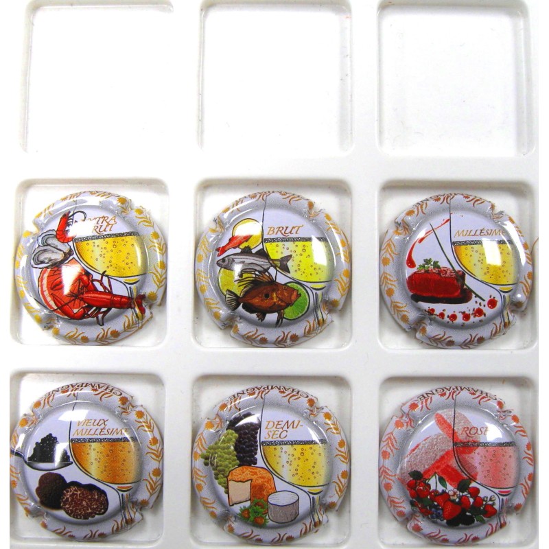 GENERIQUES ACCORDS METS/CHAMPAGNES A PRIX PREFERENTIEL JUSQU'AU 31 DECEMBRE