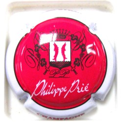 PRIE PHILIPPE N°01 ROSE LETTRES BLANCHES