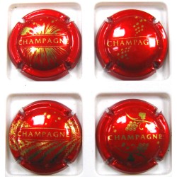 GENERIQUES N°0764G/767G ROUGE ET OR