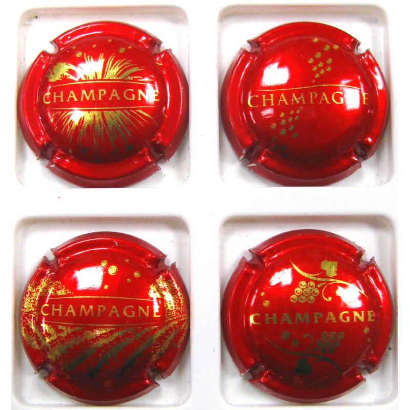 GENERIQUES N°0764G/767G ROUGE ET OR