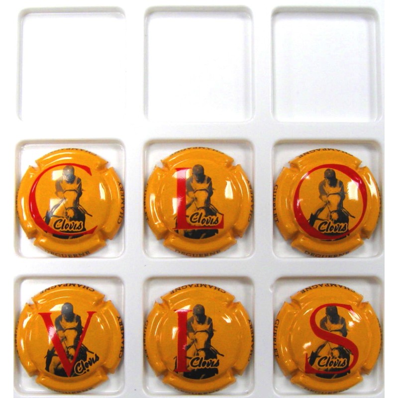 GUERLET-DEGUERNE CLOVIS FOND ORANGE