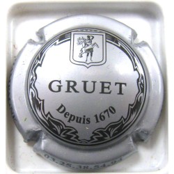 GRUET N°07 ARGENT ET NOIR