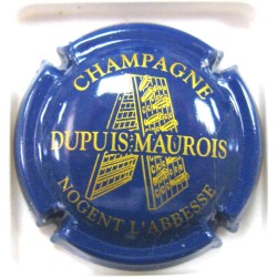DUPUIS-MAUROIS N°09 PUPITRE BLEU ET OR