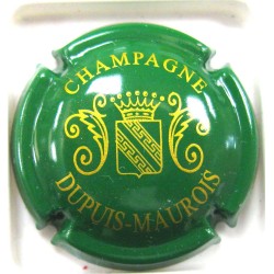 DUPUIS-MAUROIS N°13 BLASON VERT ET OR