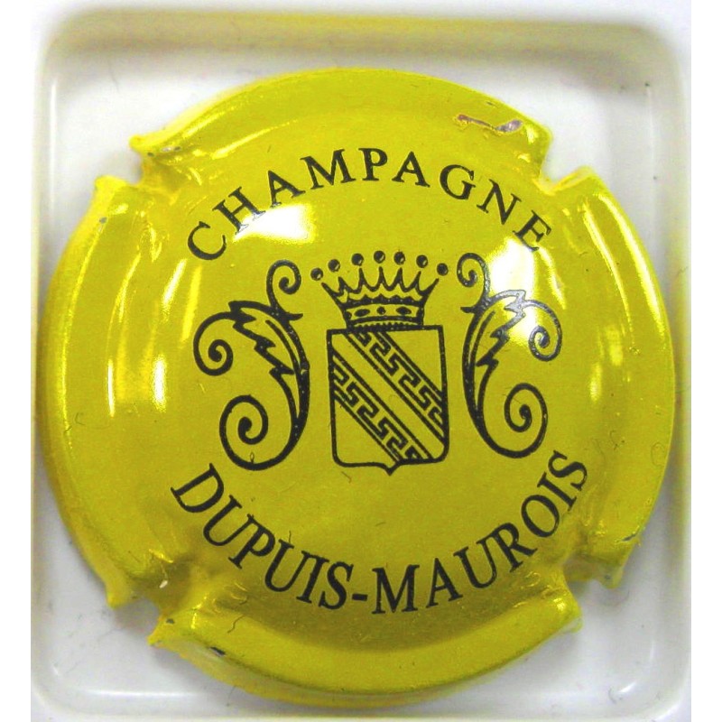 DUPUIS-MAUROIS N°13 BLASON JAUNE ET NOIR