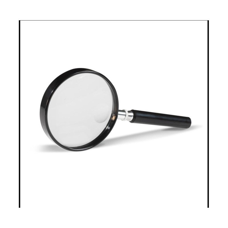 LOUPE À MANCHE LU2 AVEC GROSSISSEMENT X 2,5 ET X 5