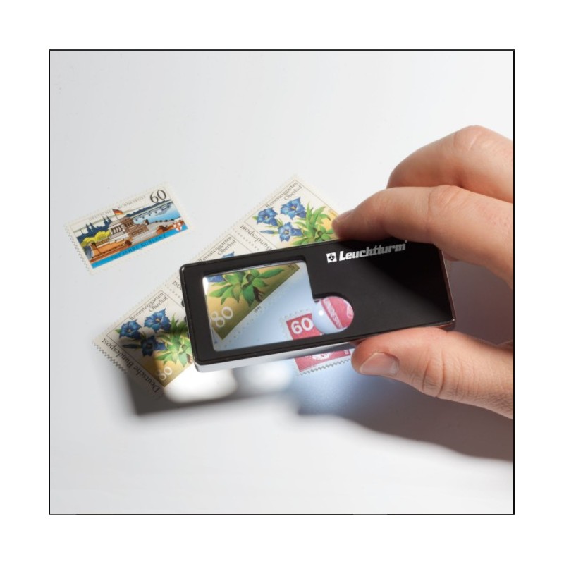 LOUPE DE POCHE "5 en 1"