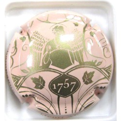 ABELE HENRI N°46 1757 FOND SAUMON PALE