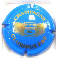 GLORIEUX P. ET F. N°01 BLEU PALE ET OR