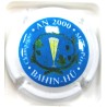 BAHIN-HU N°02 AN 2000 BLANC