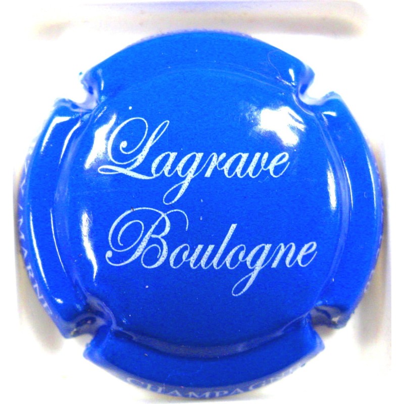 LAGRAVE-BOULOGNE N°14 BLEU ET BLANC