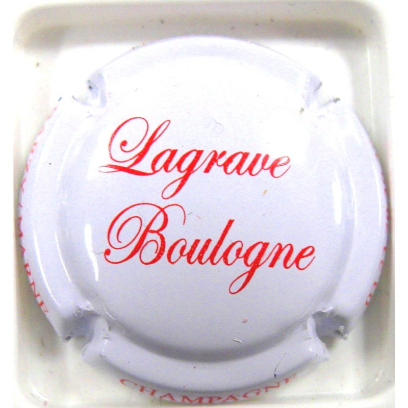 LAGRAVE-BOULOGNE N°14A BLANC ET ROUGE