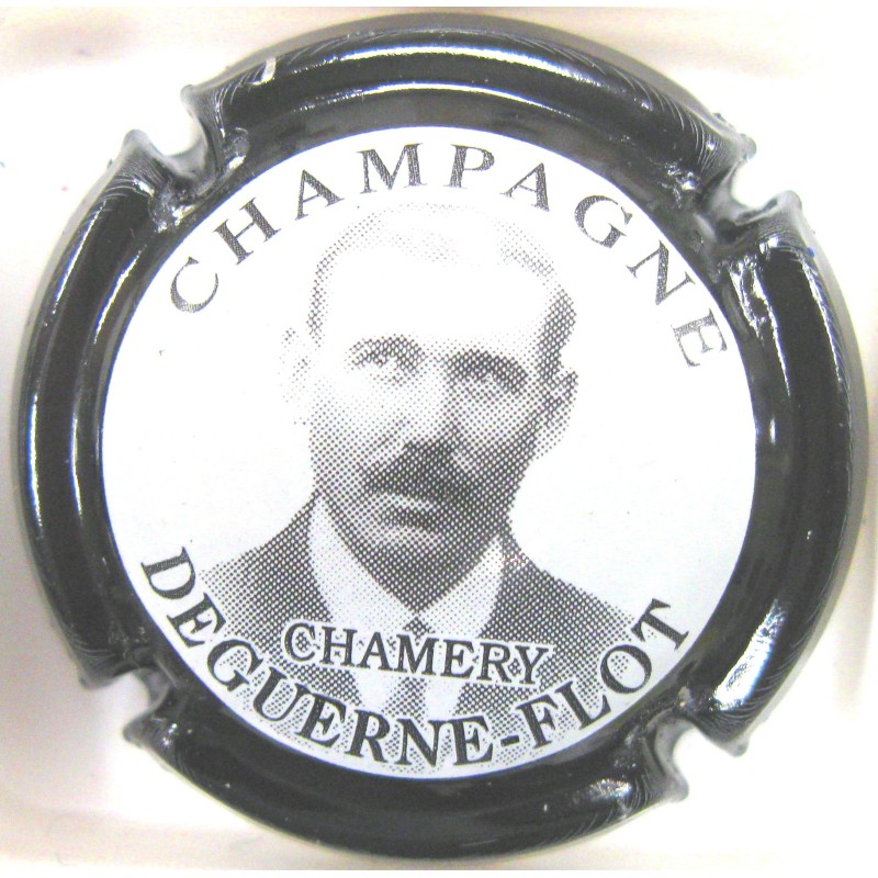 DEGUERNE-FLOT N°3 LUCIEN CONTOUR BLANC ET NOIR