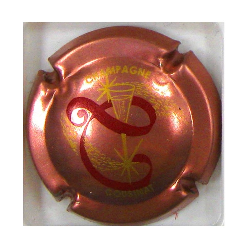COUSINAT N°01C ROSE ET ROUGE
