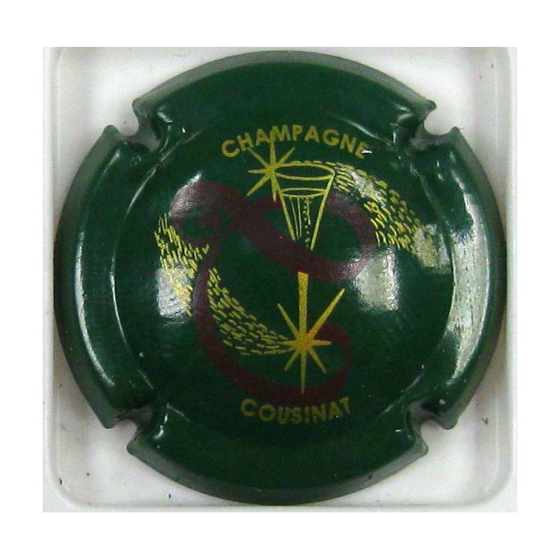 COUSINAT N°01D VERT ET ROUGE