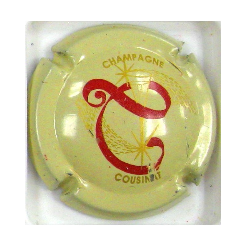 COUSINAT N°01B CREME ET ROUGE