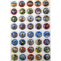 GENERIQUES N°1176 LES DEPARTEMENTS ET REGIONS DE FRANCE 120 CAPSULES