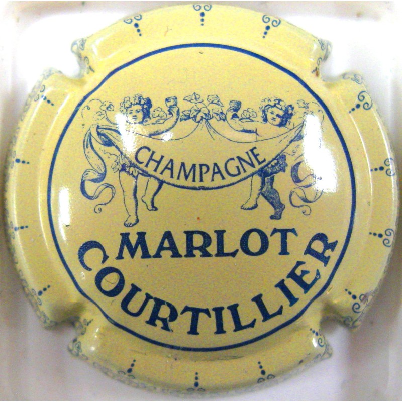 MARLOT COURTILLIER N° C14B CREME ET BLEU