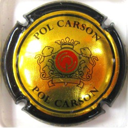 POL CARSON N°2A OR CONTOUR NOIR PETIT ROND
