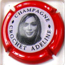 CROCHET ET FILLES N°01E CONTOUR ROUGE