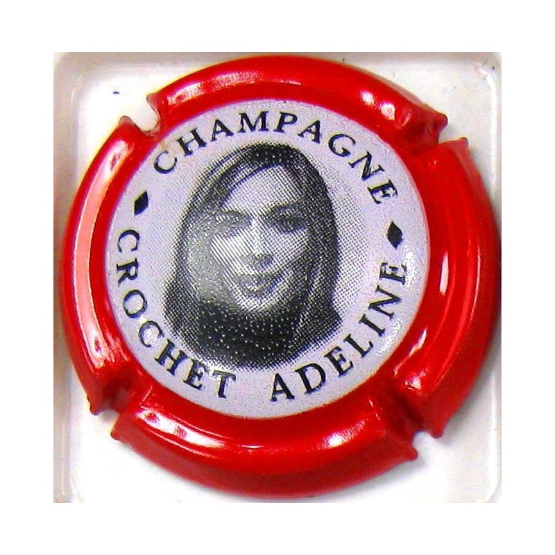 CROCHET ET FILLES N°01E CONTOUR ROUGE