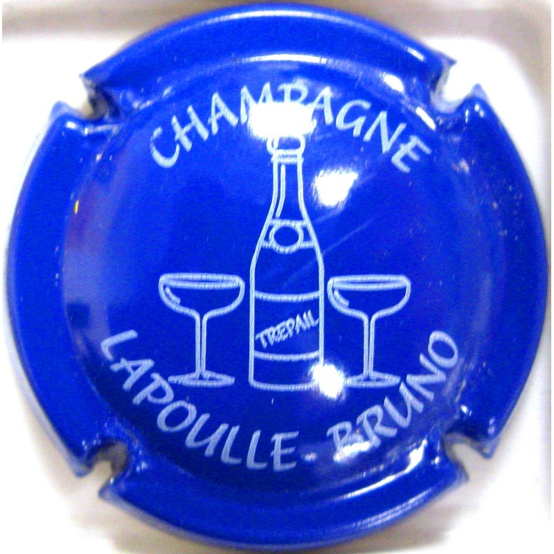 LAPOULLE BRUNO N°1BD BLEU ET BLANC