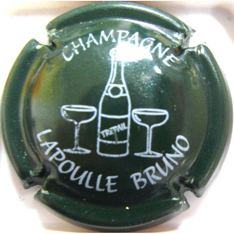 LAPOULLE BRUNO N°1BC VERT ET BLANC