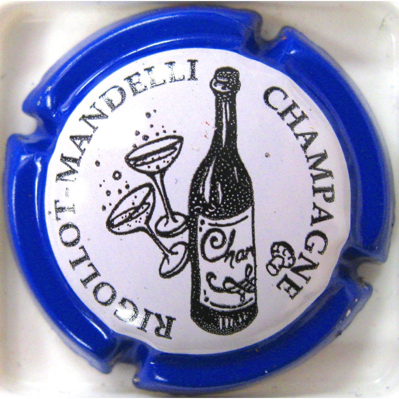 RIGOLLOT MANDELLI N°3 CONTOUR BLEU