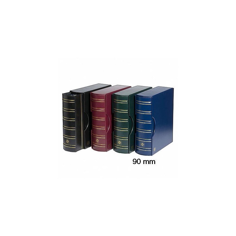 LEUCHTTURM RELIURE GRANDE CLASSIC GIGANT + 10 FEUILLES COMPART 42 NOIRES