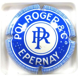 POL ROGER N°41 BLEU FONCE ET BLANC