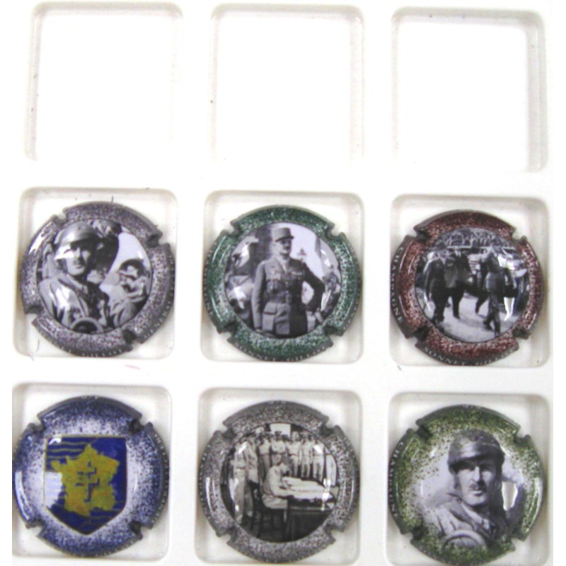 SONNET-GILLOT GENERAL LECLERC LA SERIE DE 6 CAPSULES