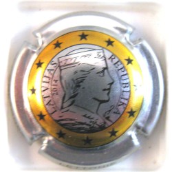 NOWACK N°033E ANDORRE LETTONIE CERCLE OR