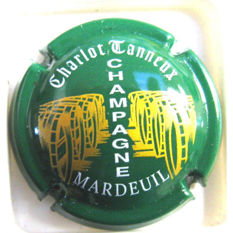 CHARLOT-TANNEUX N°03D VERT, BLANC ET OR