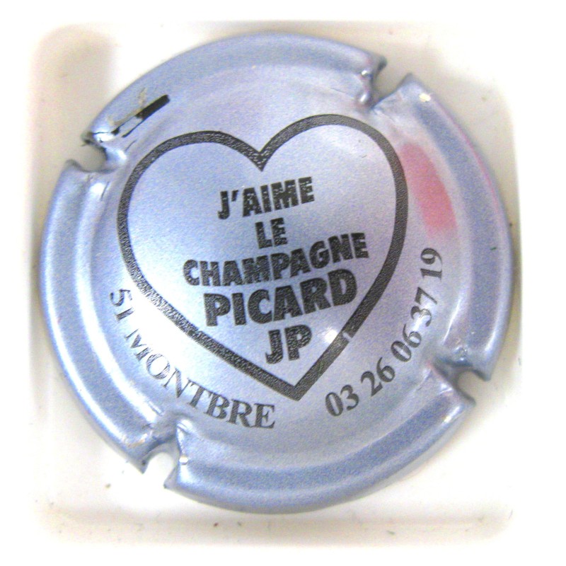 PICARD JEAN PIERRE N°9c METAL BLEUTE